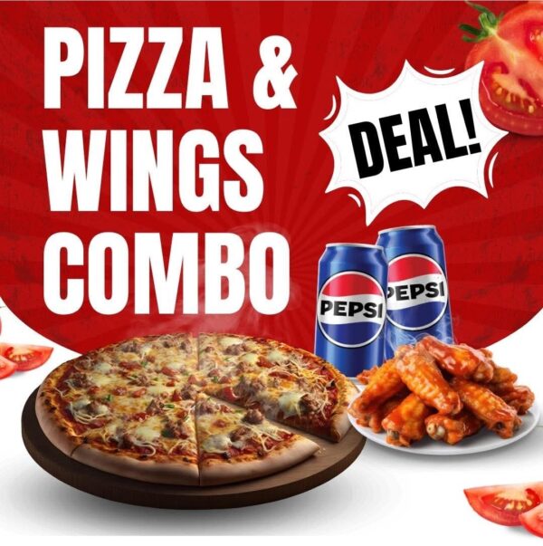 PIZZA & WINGS COMBO