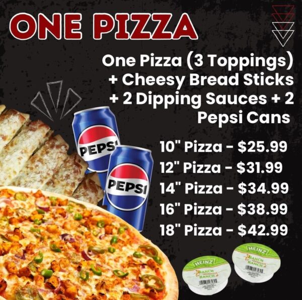 ONE PIZZA